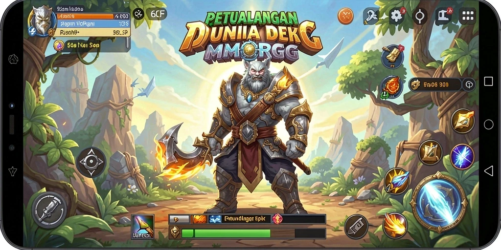 Tampilan gameplay menarik dari 6CF dengan aksi seru dan grafis menawan.