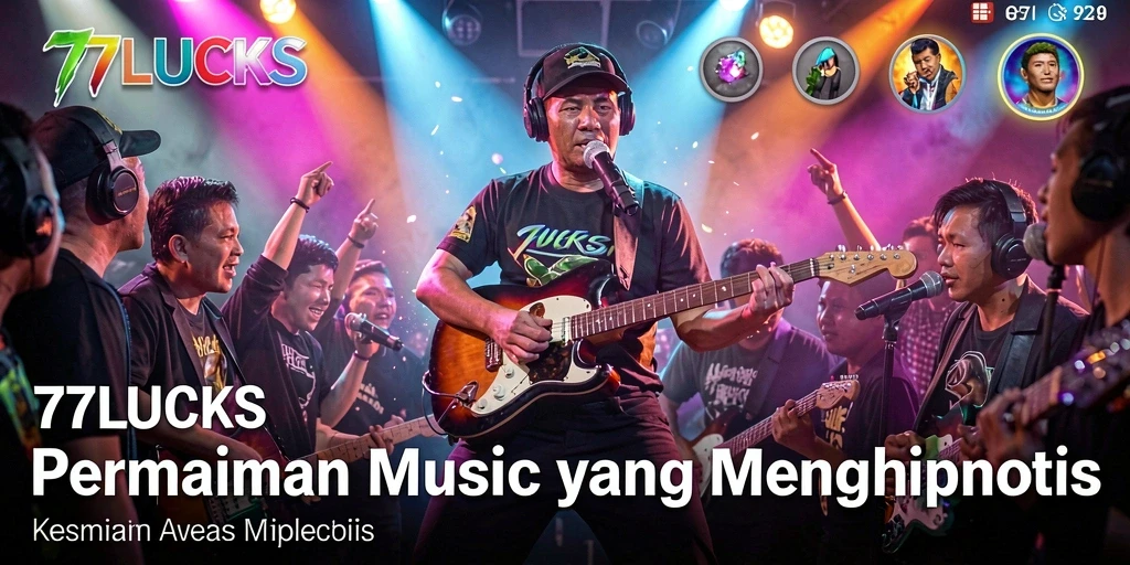 Tampilan gameplay 77LUCKS yang penuh warna dan dinamis.