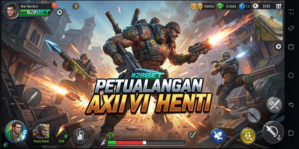 Tampilan gameplay mendebarkan di 828BET dengan aksi intens.