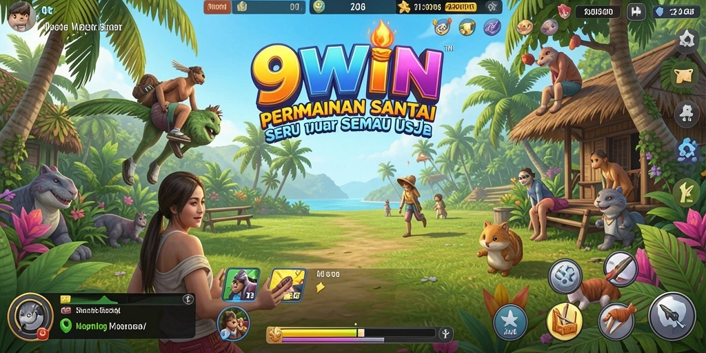 Tampilan menarik dari gameplay seru di 9WIN yang menawan.