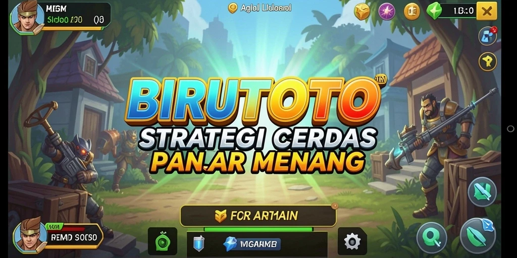 Screenshot BIRUTOTO menampilkan aksi strategi yang intens dan penuh perhitungan.
