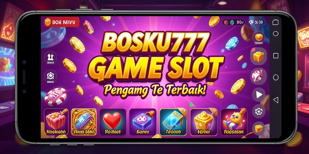 Screenshot gameplay BOSKU777 dengan grafis slot yang menarik.