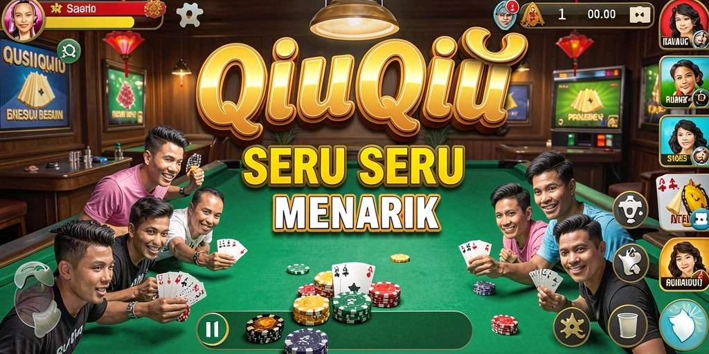 Gameplay seru dari F7F7 dalam QiuQiu.
