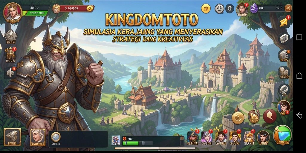 Gameplay KINGDOMTOTO dengan grafik menawan dan interaksi yang menarik.