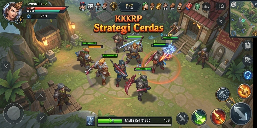 Tampilan permainan <strong>KKRP</strong> yang memukau dan mendalam dalam strategi.