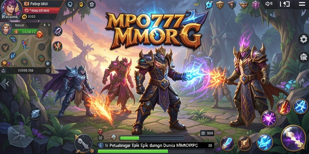 Tangkapan layar gameplay MPO777 yang penuh aksi dan petualangan.