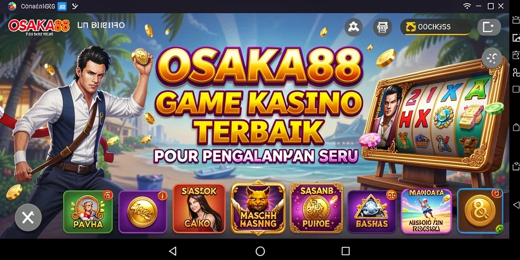 Tampilan gameplay seru OSAKA88 dengan grafis menawan dan suara mengasyikkan.