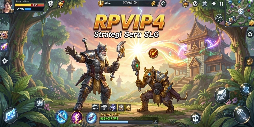 Tampilan gameplay RPVIP4 yang dinamis dan strategis.
