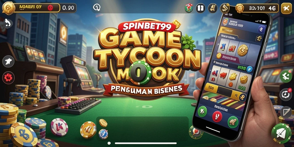Tangkapan layar gameplay SPINBET99 yang menunjukkan momen seru dalam strategi bisnis.