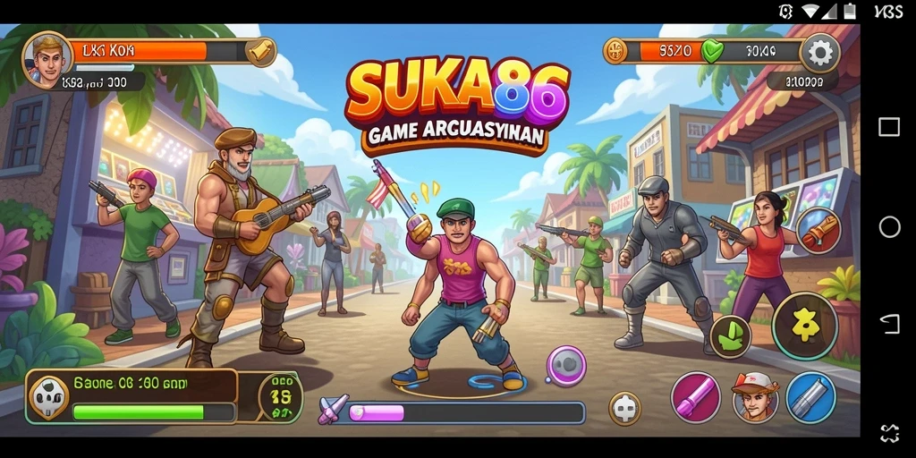 Tampilan menarik dari gameplay SUKA86 yang seru dan penuh aksi.