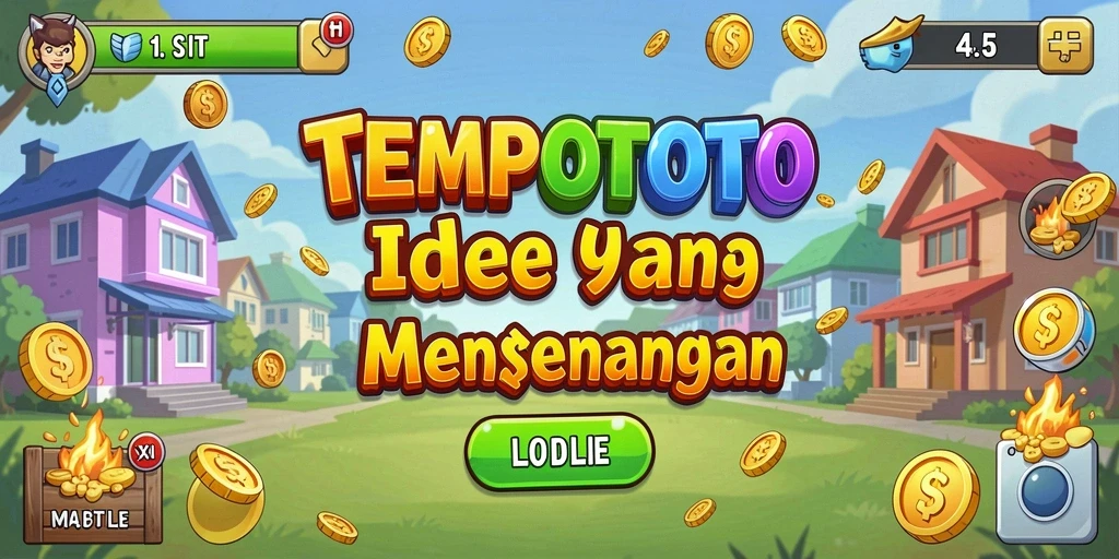 Tangkapan layar gameplay TEMPOTOTO yang menarik dan menyenangkan.