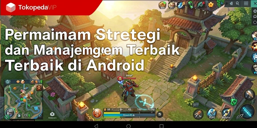 Tampilan gameplay yang menarik dari TOKOPEDIAVIP dalam dunia SLG.