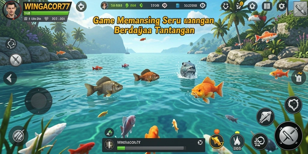 Tangkapan ikan beragam di WINGACOR77 dengan gameplay mendebarkan.